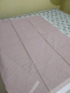Mauve Throw Blanket with Fringe