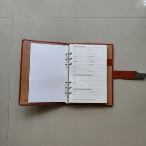 Classic Tan Leather Diary (Brand new)