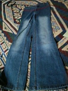 Wide Leg Denim Jeans