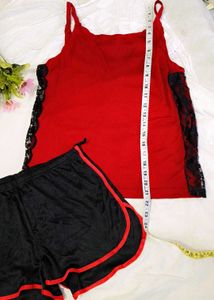 very beautiful and comfortable slip with shorts