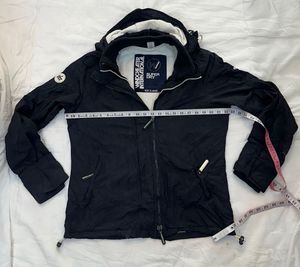 Superdry Black Hooded Jacket