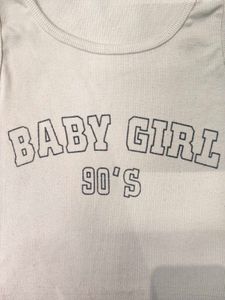 Baby Girl 90's Crop Tank Top