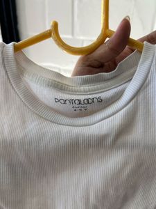 White Baby Tee