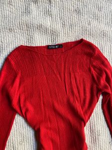 chic ribbeb fitted top