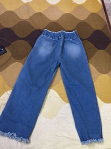 Distressed Flare Jeans