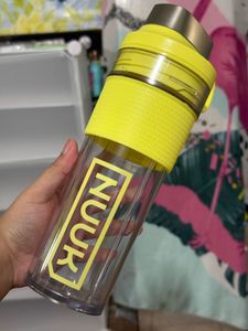 Nuuk Krush Go Jar Water Bottle - Yuzu Yellow