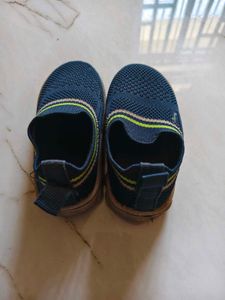 Navy Blue Slip-On Sneakers for Kids