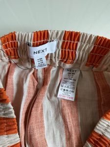 Striped Wide-Leg Pants