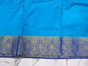 Elegant Blue Saree