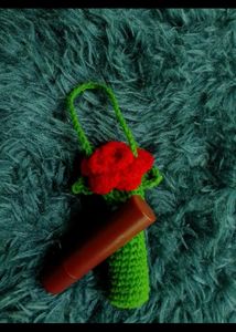 Crochet Lipstick holder