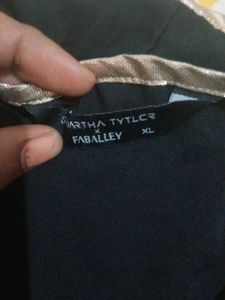 Siddartha Tyler X Faballey Black top