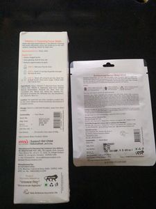 Vitamin C Foaming Facewash Andmadi Serum Sheet