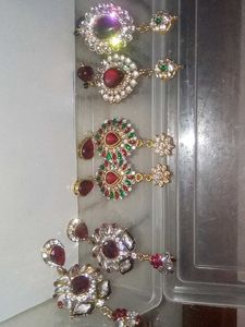 all in 250 Designer Statement Earrings Set