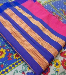 Vibrant Striped Saree - Perfect for Occasions