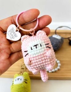 Crochet Cat Keychain😻