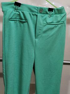 Stylish Mint Green Pants