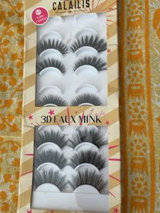 CALAILIS 10 Pairs 3D Faux Mink Eyelashes