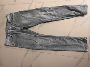 Gray Denim Jeans