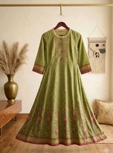 Beautiful Green Ethnic Kurta
