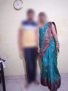 Elegant Teal &amp; Pink Silk Saree with matching blous