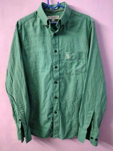 U.S. Polo Assn. Men's Green Shirt