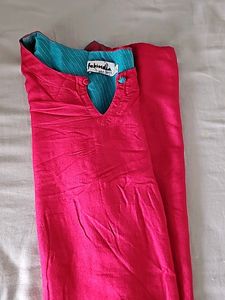 Hot Pink Kurta XS