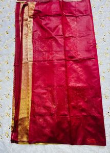 New South Indian Saree with blouse piece
