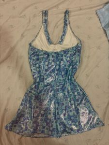 Sparkly Blue Party Dress