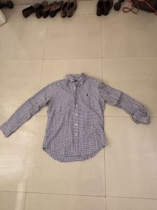 Ralph Lauren Plaid Button-Down Shirt