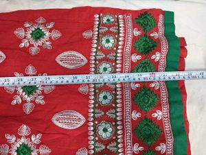 Embroidered Red 👗Ethnic Blouse