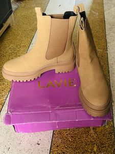 stylish Lavie Tan Suede Chelsea Boots