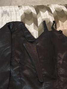 designer black party wear top