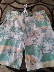 Boys' Tropical Print Shirt &amp; Shorts Set