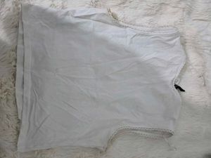H&amp;M White Tank Top