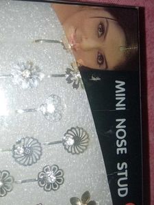 Mini Nose Studs - 12 Pcs Set