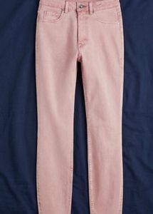 Stylish Pink Denim Jeans