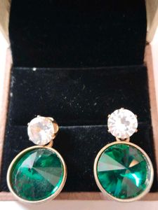 Emerald Drop Earrings