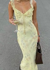 Pastel Floral Slip Dress