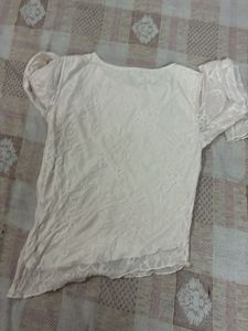 Sheer Lace Long Sleeve Top