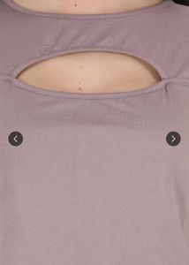 SCORPIUS Women Mauve Solid Top! 🦫🐾