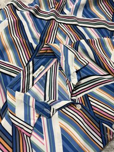 Calvin Klein Striped Button-Up Shirt