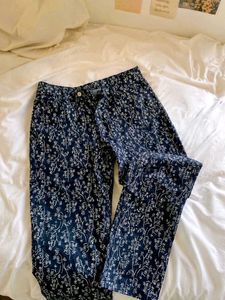 Floral Print Pants