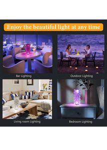 Rose Diamond Table Lamp