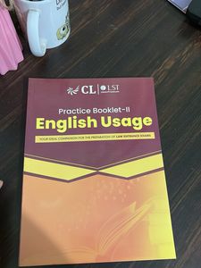 CL LST English Usage Practice Booklet