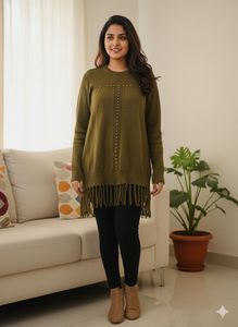 Olive Green Sweater