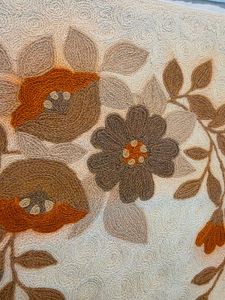 Vintage Floral Embroidered Kashmiri Cushion Covers