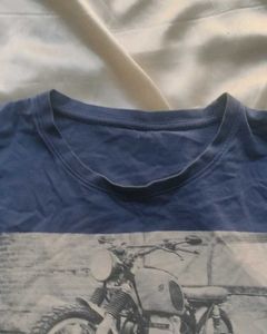 Blue Graphic T-Shirt