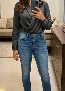 Blue Wash Denim Jeans