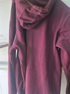 Men's Burgundy Hoodie