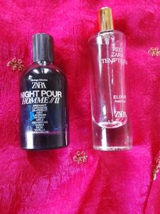Zara Empty Perfume Bottles (Set of 2) – Original